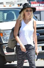 MALIN AKERMAN Out and About in Los Feliz 04/18/2015