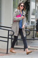 MANDY MOORE Out and About in Los Angeles