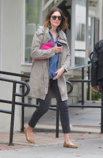 MANDY MOORE Out and About in Los Angeles