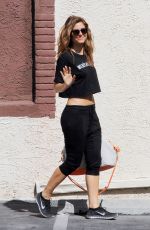 MARIA MENOUNOS at DWTS Studio in Hollywood 04/20/2015