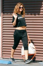 MARIA MENOUNOS at DWTS Studio in Hollywood 04/20/2015