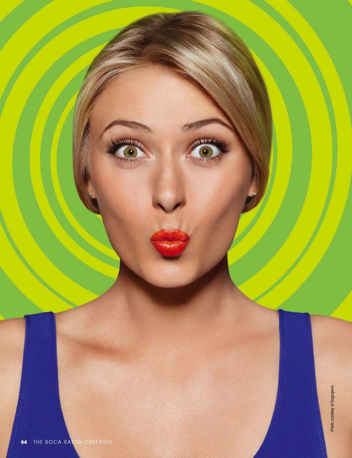 MARIA SHARAPOVA in Boca Raton Observer, April 2015 Issue MARIA SHARAPOVA in Boca Raton Observer, April 2015 Issue