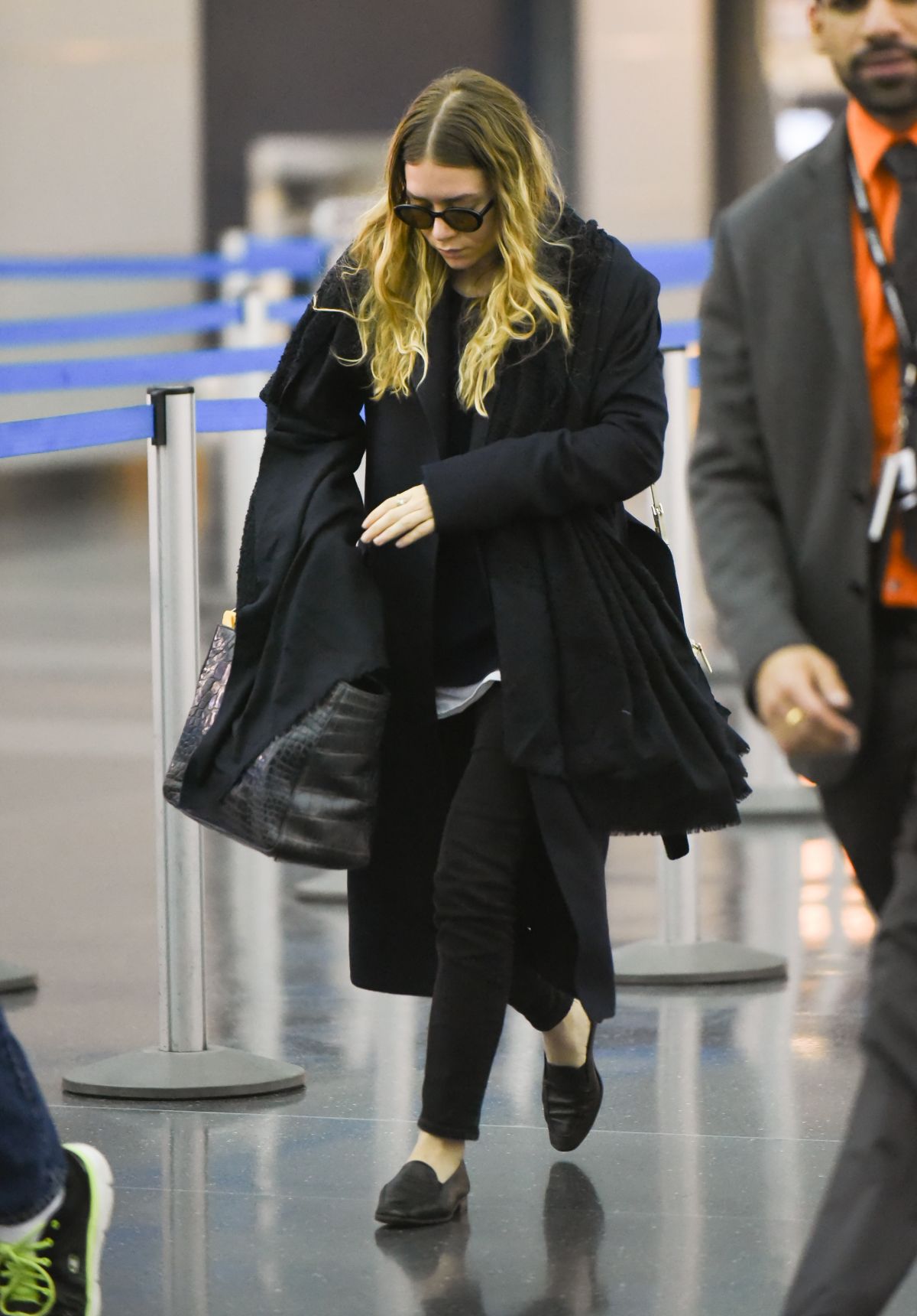 MARY KATE OLSEN at JFK Airport in New York – HawtCelebs