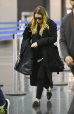 MARY KATE OLSEN at JFK Airport in New York