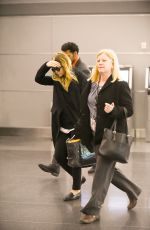 MARY KATE OLSEN at JFK Airport in New York