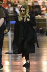 MARY KATE OLSEN at JFK Airport in New York