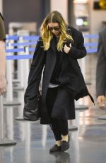 MARY KATE OLSEN at JFK Airport in New York