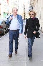 MEG RYAN Out and About in New York 04/22/2015