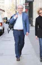 MEG RYAN Out and About in New York 04/22/2015