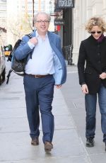 MEG RYAN Out and About in New York 04/22/2015