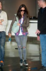 MEGAN FOX at JFK Airport in New York 04/21/2015