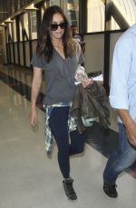 MEGAN FOX at LAX Airport in Los Angeles 04/23/2015