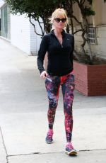 MELANIE GRIFFITH in Tights Out in Los Angeles 04/23/2015