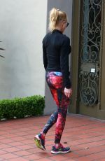 MELANIE GRIFFITH in Tights Out in Los Angeles 04/23/2015