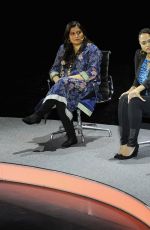 MERYLS TREEP at Women in World Summit in New York