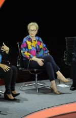 MERYLS TREEP at Women in World Summit in New York