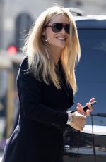 MICHELLE HUNZIKER Arrives at Armani Hotel in Milan