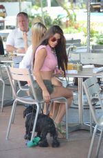 MICHELLE LEWIN in Tight Shorts Out for Lunch