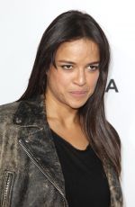 MICHELLE RODRIGUEZ at Live from New York! Premiere at 2015 Tribeca Film Festival in New York