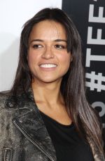 MICHELLE RODRIGUEZ at Live from New York! Premiere at 2015 Tribeca Film Festival in New York