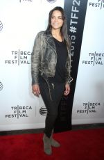 MICHELLE RODRIGUEZ at Live from New York! Premiere at 2015 Tribeca Film Festival in New York