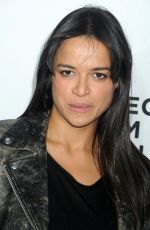 MICHELLE RODRIGUEZ at Live from New York! Premiere at 2015 Tribeca Film Festival in New York