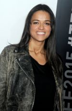 MICHELLE RODRIGUEZ at Live from New York! Premiere at 2015 Tribeca Film Festival in New York