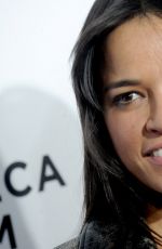 MICHELLE RODRIGUEZ at Live from New York! Premiere at 2015 Tribeca Film Festival in New York