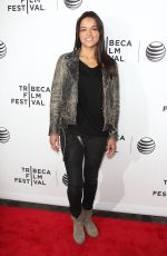 MICHELLE RODRIGUEZ at Live from New York! Premiere at 2015 Tribeca Film Festival in New York