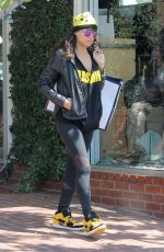 MICHELLE RODRIGUEZ Leaves Fred Segal in West Hollywood