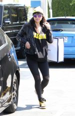 MICHELLE RODRIGUEZ Leaves Fred Segal in West Hollywood