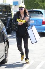 MICHELLE RODRIGUEZ Leaves Fred Segal in West Hollywood