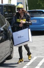 MICHELLE RODRIGUEZ Leaves Fred Segal in West Hollywood