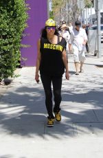MICHELLE RODRIGUEZ Leaves Fred Segal in West Hollywood