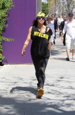 MICHELLE RODRIGUEZ Leaves Fred Segal in West Hollywood