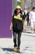MICHELLE RODRIGUEZ Leaves Fred Segal in West Hollywood