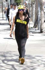 MICHELLE RODRIGUEZ Leaves Fred Segal in West Hollywood