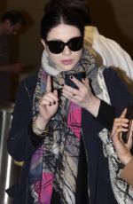 MICHELLE TRACHTENBERG at Ronald Reagan Airport in Washington 04/23/2015