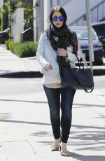 MICHELLE TRACHTENBERG Out and About in West Hollywood