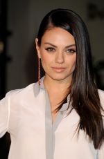 MILA KUNIS at Burberry London in Los Angeles Event in Los Angeles