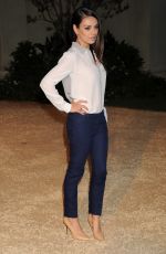 MILA KUNIS at Burberry London in Los Angeles Event in Los Angeles