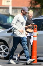 MILEY CYRUS and Patrick Schwarzenegger Out and About in Sherman Oaks