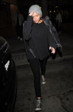 MILEY CYRUS Leaves Arclight Cineramadome in Hollywood 04/22/2015