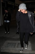 MILEY CYRUS Leaves Arclight Cineramadome in Hollywood 04/22/2015