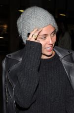 MILEY CYRUS Leaves Arclight Cineramadome in Hollywood 04/22/2015