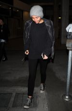 MILEY CYRUS Leaves Arclight Cineramadome in Hollywood 04/22/2015