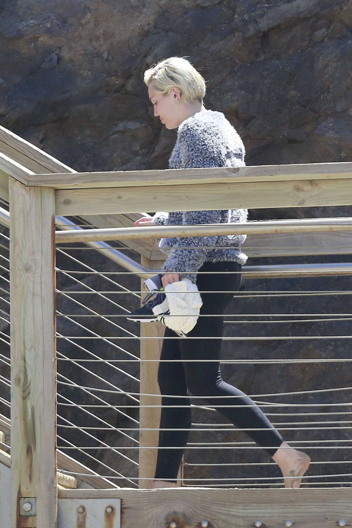 MILEY CYRUS Out and About in Hollywood MILEY CYRUS Out and About in Hollywood