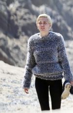 MILEY CYRUS Out and About in Hollywood