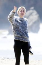 MILEY CYRUS Out and About in Hollywood