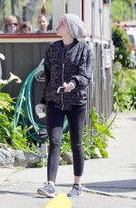 MILEY CYRUS Out and About in Hollywood